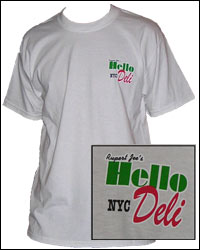 White Hello-Deli T-Shirt