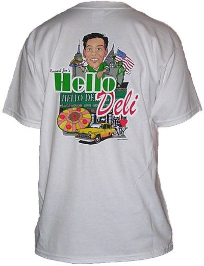 White Hello-Deli T-Shirt