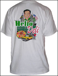 White Hello-Deli T-shirt