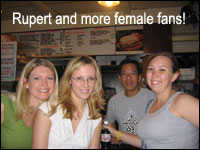 Rupert and 3 Ladies